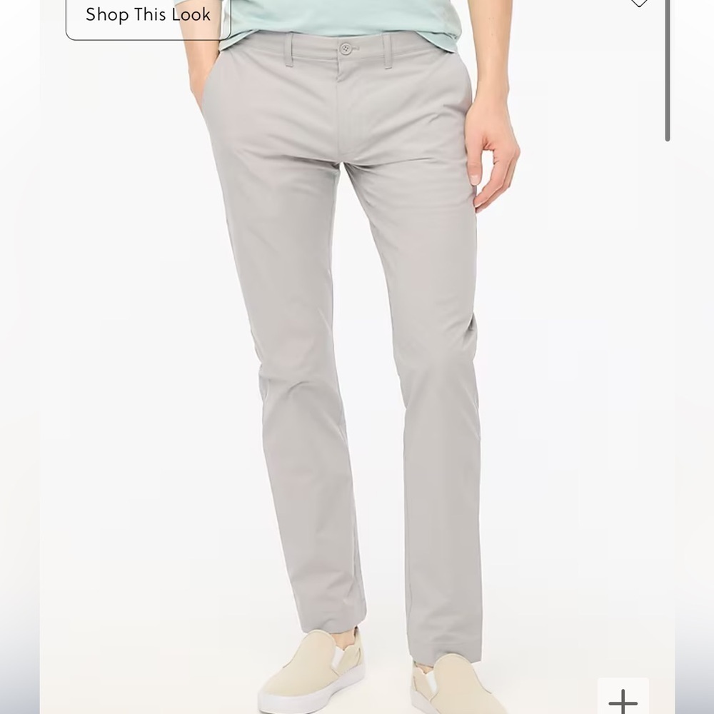 J crew Slim-fit tech pant Scarborough Grey